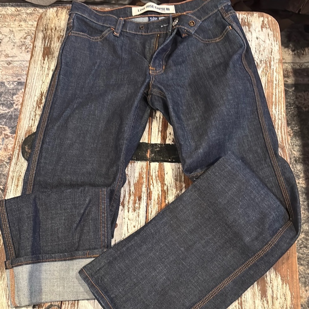 GAP Blue Ankle Cropped Jeans